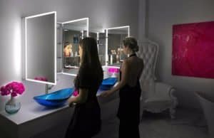 Espelheira Com Led Iluminado Para Banheiro