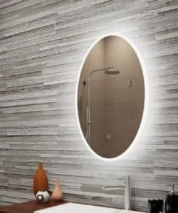 Espelho Com Led Oval