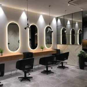 Bancada Com Espelho Para Salão De Beleza
