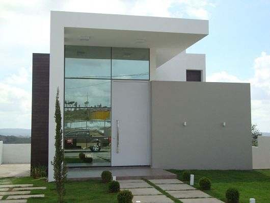 Vidro Controle Solar ou UV 3 Fachada Ou Pele De Vidro Residencial Com Aluminio Preto E Vidro Refletivo Reflecta