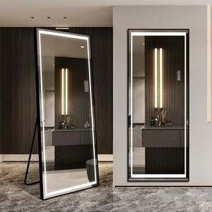 Espelho Para Quarto Com Led De Chão Corpo Inteiro 2