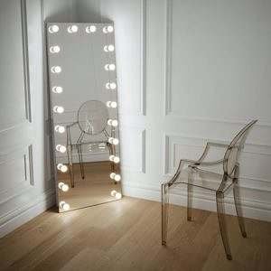 Espelhos Para Quarto Com Led De Chão Corpo Inteiro Da Show Glass