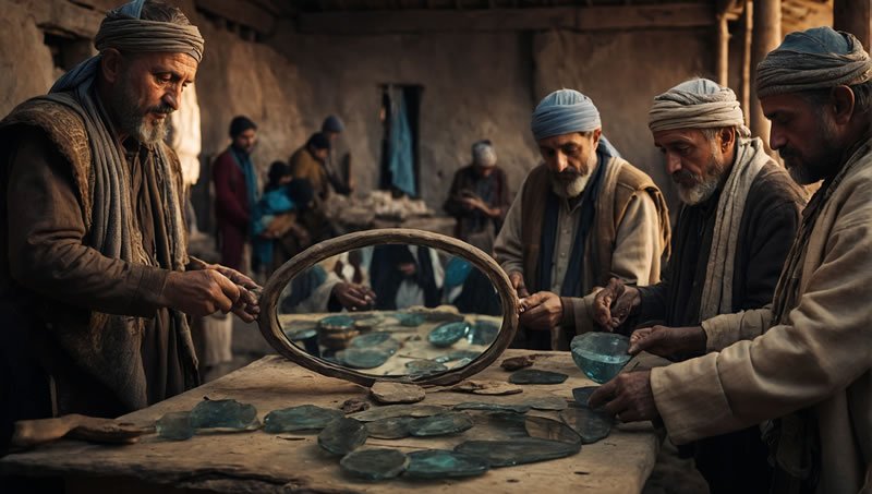 Turcos Origem, Historia Da Evolução Do Espelho Show Glass