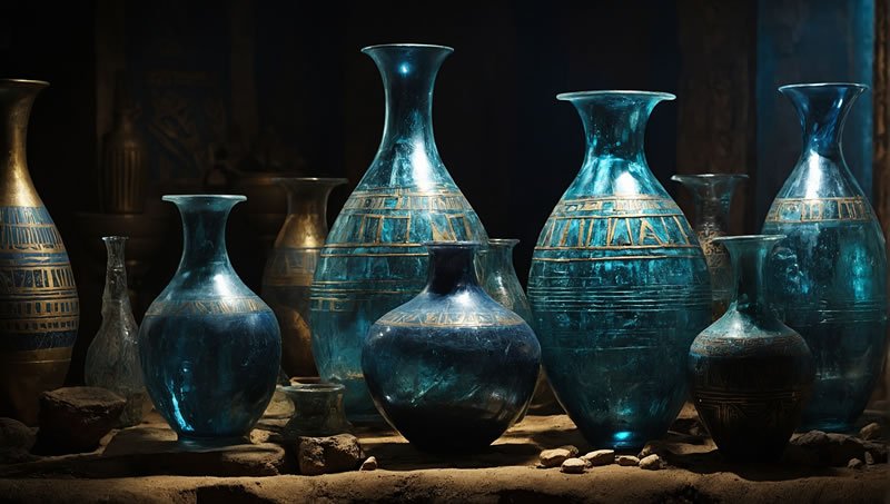 Vasos Origem E Historia Do Vidro Egipcios Show Glass