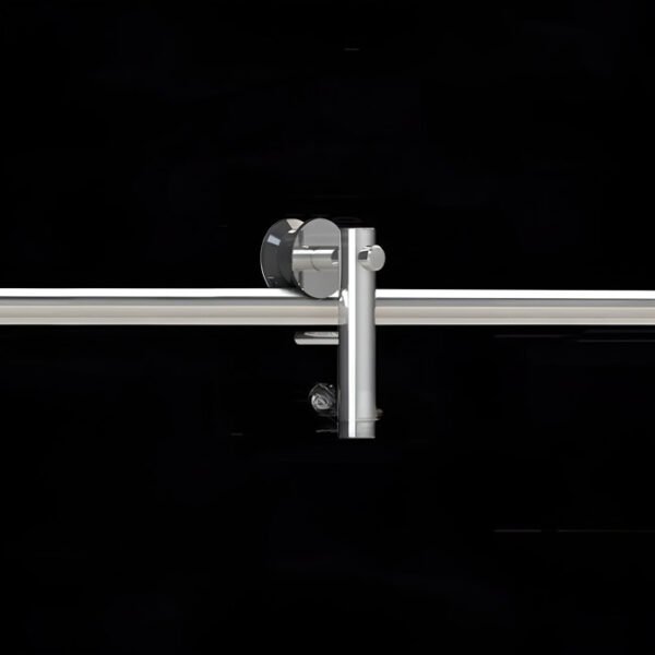 Box De Banheiro Modelo Prada Inox Polido Cromado