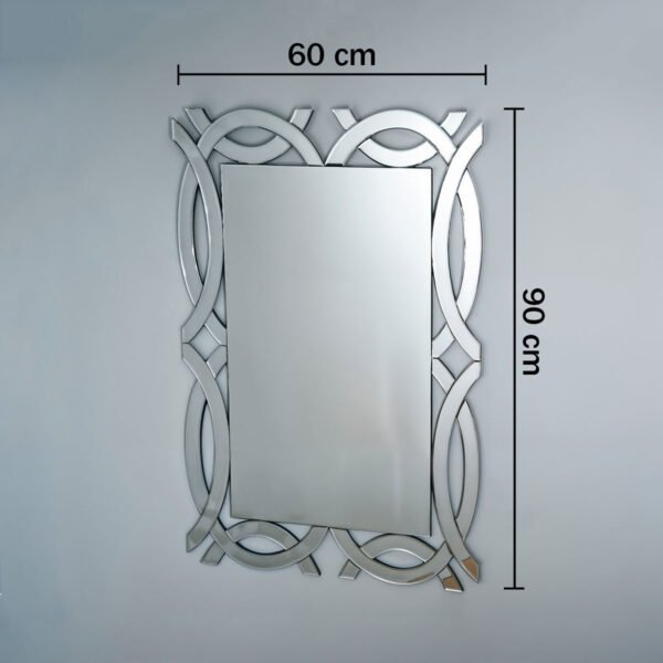 Espelho Decorativo Zeus Com Medidas De 90X60Cm