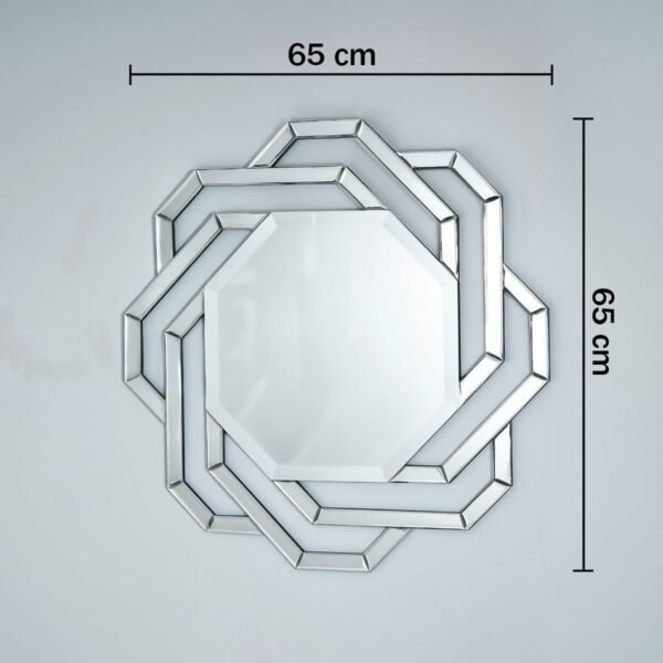 Espelho Decorativo Hedone Medidas Com 65X65Cm