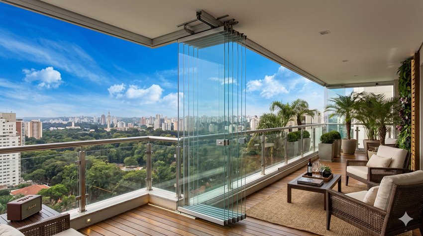 Corrimão Com Botões De Inox