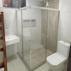Box De Vidro Para Banheiro Modelo Duo Safe