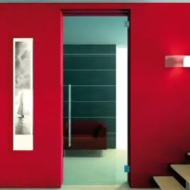 Porta Espelha Com Puxador Inox